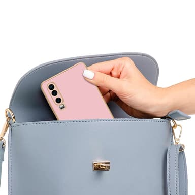 Huawei P30 silikondeksel case (rosa)