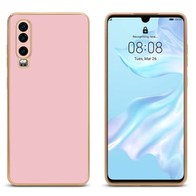 Huawei P30 silikondeksel case (rosa)