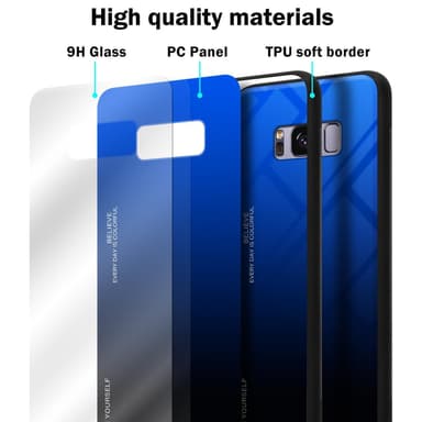 Deksel Samsung Galaxy S8 PLUS Case Cover (svart)