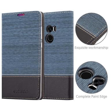Xiaomi Mi MIX 2 lommebokdeksel etui (blå)