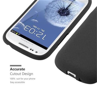 Deksel Samsung Galaxy S3 MINI case (svart)