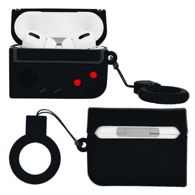 TPU AirPod etui Veske (svart)