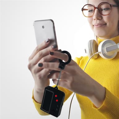 TPU AirPod etui Veske (svart)