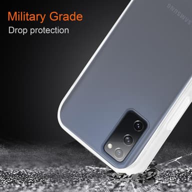 Samsung Galaxy S20 FE Deksel Case Cover (gjennomsiktig)