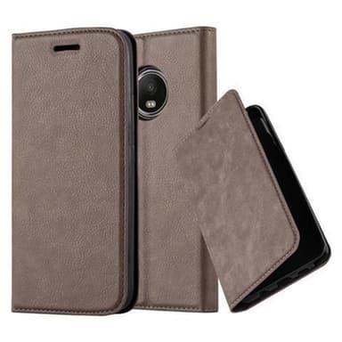 lommebokdeksel Motorola MOTO G5 PLUS case (brun)