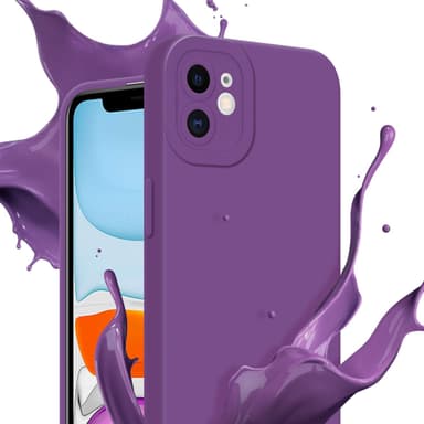 iPhone 11 Deksel case (lilla)