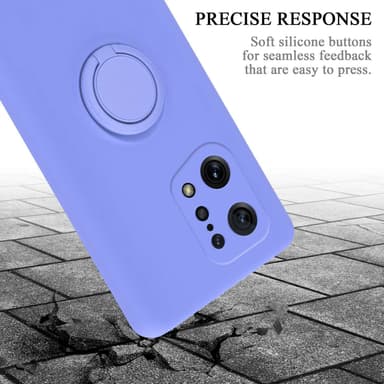 Deksel Oppo FIND X5 Ring Case (lilla)