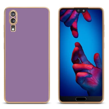 Huawei P20 silikondeksel case (lilla)