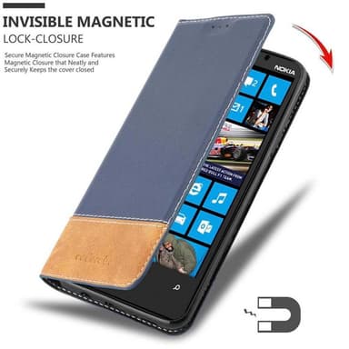 Nokia Lumia 920 Deksel Case Cover (blå)