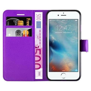 iPhone 7 / 7S / 8 / SE 2020 lommebokdeksel etui (lilla)