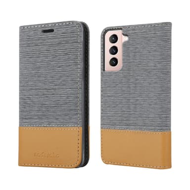 Samsung Galaxy S21 5G lommebokdeksel etui (grå)