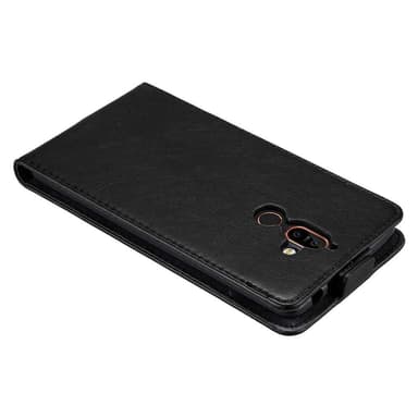 Nokia 7 PLUS deksel flip cover (svart)