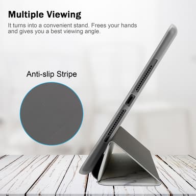 iPad MINI 6 (8.3 Toll) lommebokdeksel cover (hvit)