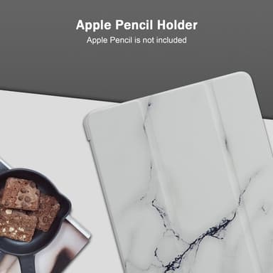 iPad MINI 6 (8.3 Toll) lommebokdeksel cover (hvit)