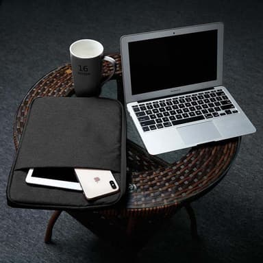 Laptopveske deksel 15.6 Toll (svart)