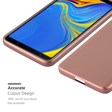 Deksel Samsung Galaxy A7 2018 Case Cover (rosa)