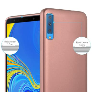 Deksel Samsung Galaxy A7 2018 Case Cover (rosa)