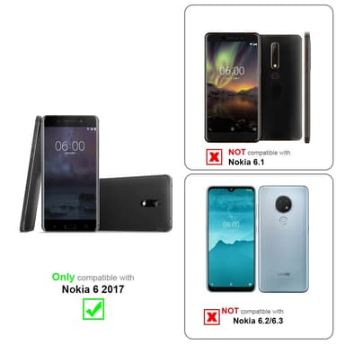 Deksel Nokia 6 2017 case (svart)