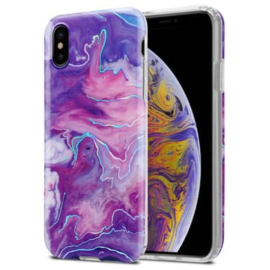 iPhone XS MAX lommebokdeksel etui (lilla)