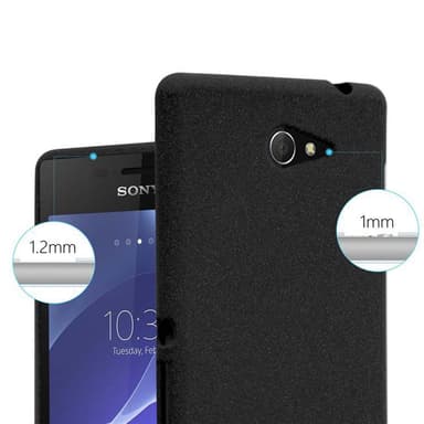 Deksel Sony Xperia M2 / M2 AQUA case (svart)