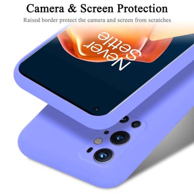 OnePlus 9 PRO silikondeksel case (Lilla)