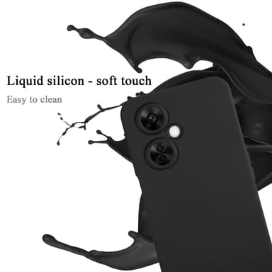 OnePlus Nord CE 3 Lite 5G silikondeksel case (Svart)