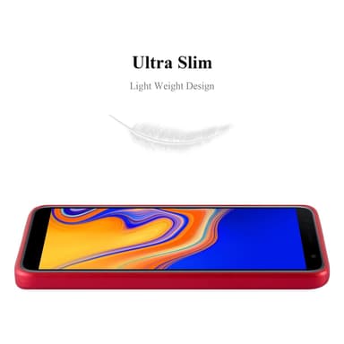Deksel Samsung Galaxy J4 PLUS Case Cover (rød)