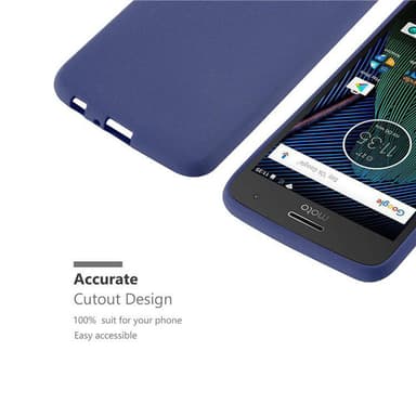 Deksel Motorola MOTO G5 case (blå)