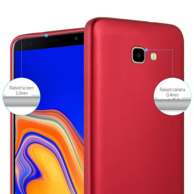 Deksel Samsung Galaxy J4 PLUS Case Cover (rød)