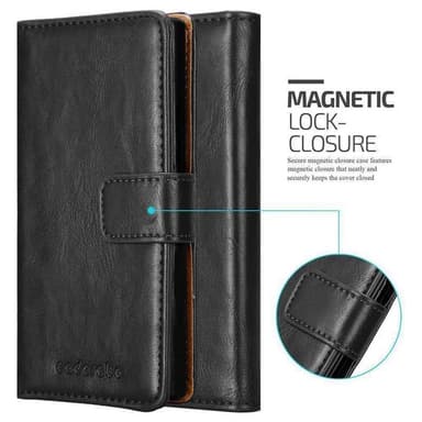 Sony Xperia XZ / XZs lommebokdeksel etui (svart)