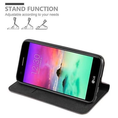 lommebokdeksel LG K10 2017 case (brun)