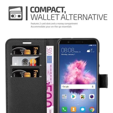 Huawei P SMART 2018 / Enjoy 7S lommebokdeksel etui