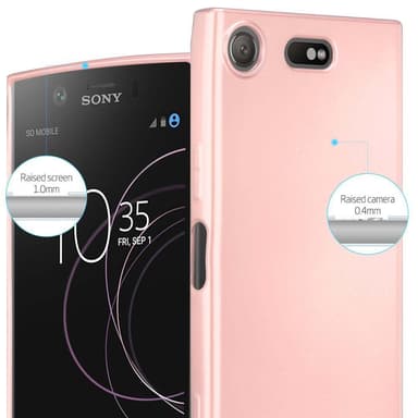 Deksel Sony Xperia XZ1 COMPACT Case Cover (rosa)