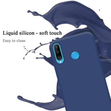 Huawei P30 LITE silikondeksel case (blå)
