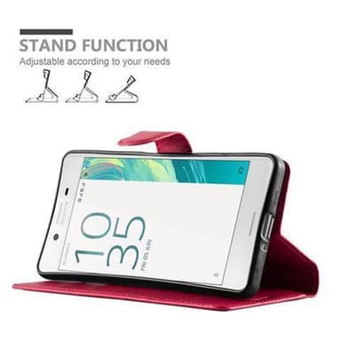 Sony Xperia X PERFORMANCE lommebokdeksel etui (rød)