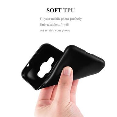 Deksel Samsung Galaxy J1 2016 Case Cover (svart)