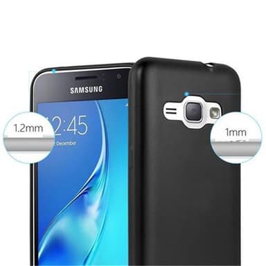 Deksel Samsung Galaxy J1 2016 Case Cover (svart)
