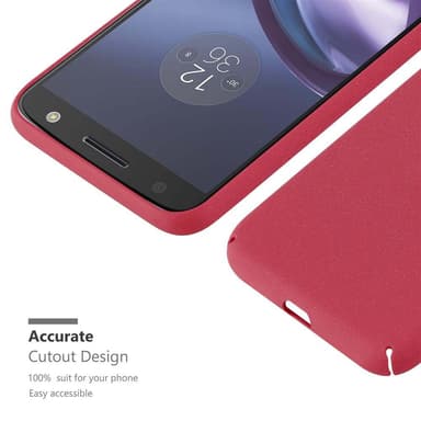 Motorola MOTO Z Hardt Deksel Cover (rød)