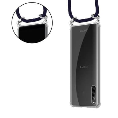 Sony Xperia L4 Deksel med Halskjede (blå)