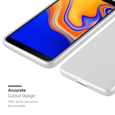 Deksel Samsung Galaxy J4 PLUS Case Cover (sølv)