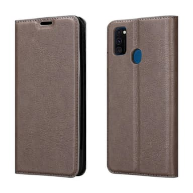 Samsung Galaxy M21 / M30s lommebokdeksel case (brun)