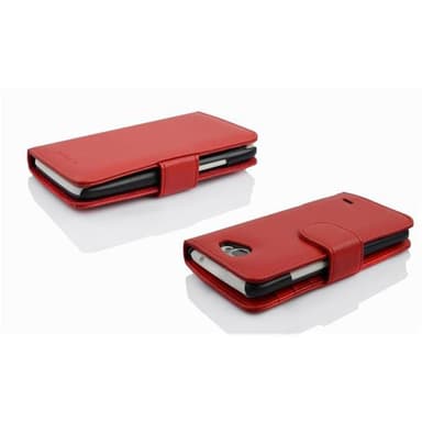 LG L70 (1. SIM) lommebokdeksel case (rød)