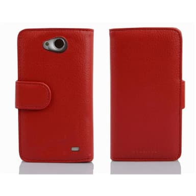LG L70 (1. SIM) lommebokdeksel case (rød)