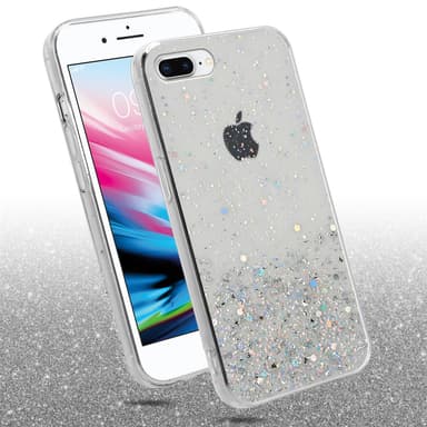 iPhone 7 PLUS / 7S PLUS / 8 PLUS Silikondeksel Glitter