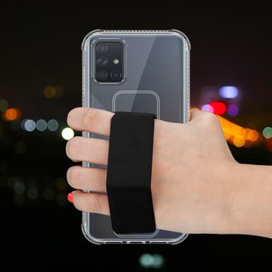 Samsung Galaxy A71 4G Deksel Case Cover (svart)