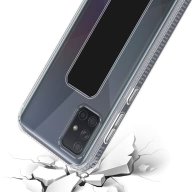 Samsung Galaxy A71 4G Deksel Case Cover (svart)