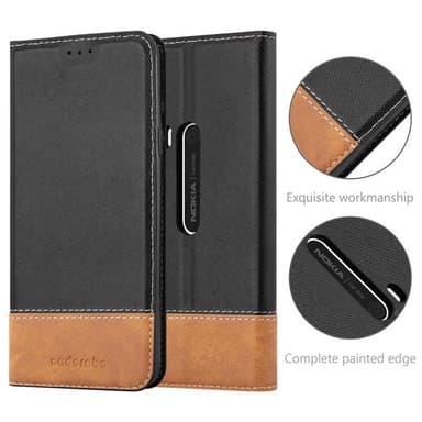 Nokia Lumia 920 Deksel Case Cover (svart)