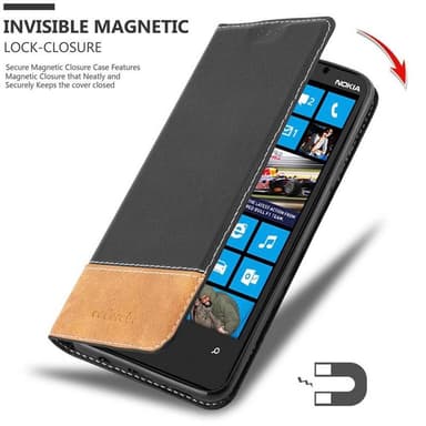 Nokia Lumia 920 Deksel Case Cover (svart)
