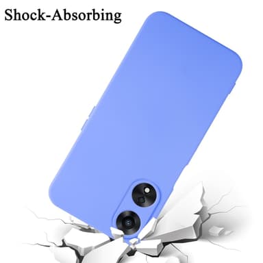 OPPO A78 5G silikondeksel case (Lilla)
