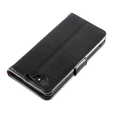 Sony Xperia Z1 COMPACT lommebokdeksel etui (svart)